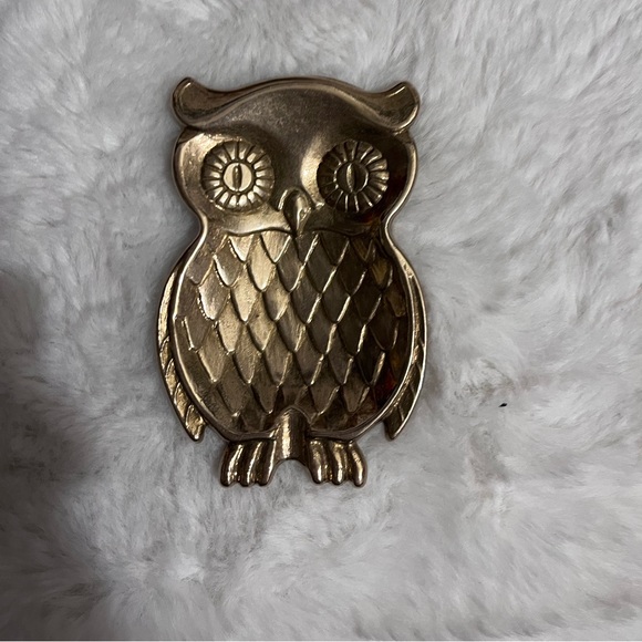Vintage Other - Vintage Brass Owl Ash
Tray